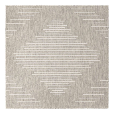 Ava-Mary Striped Indoor / Outdoor Rug