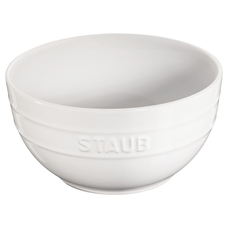 Staub Ceramic 6.73-inch Large Mixing Bowl & Reviews