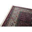 Hand Knotted Wool Area Rug in Plum And Ivory