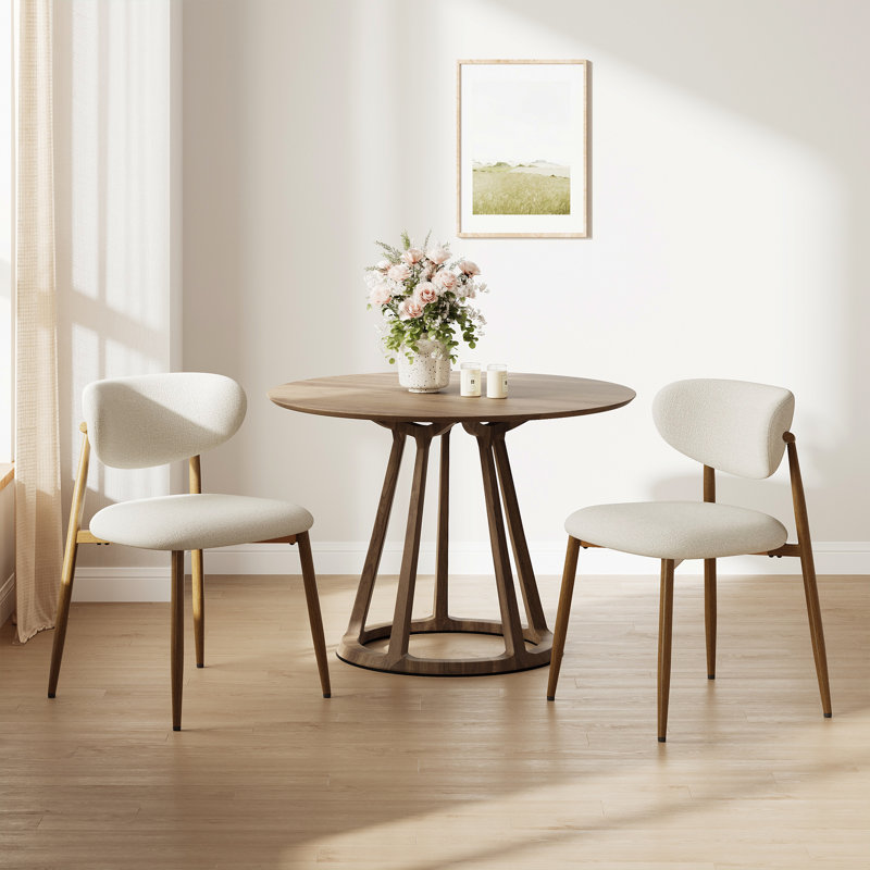 Westhampton Upholstered Dining Chair Side Chair, Beige