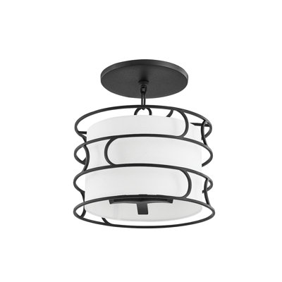 Plafonnier semi-encastré 3 lumières Reedley