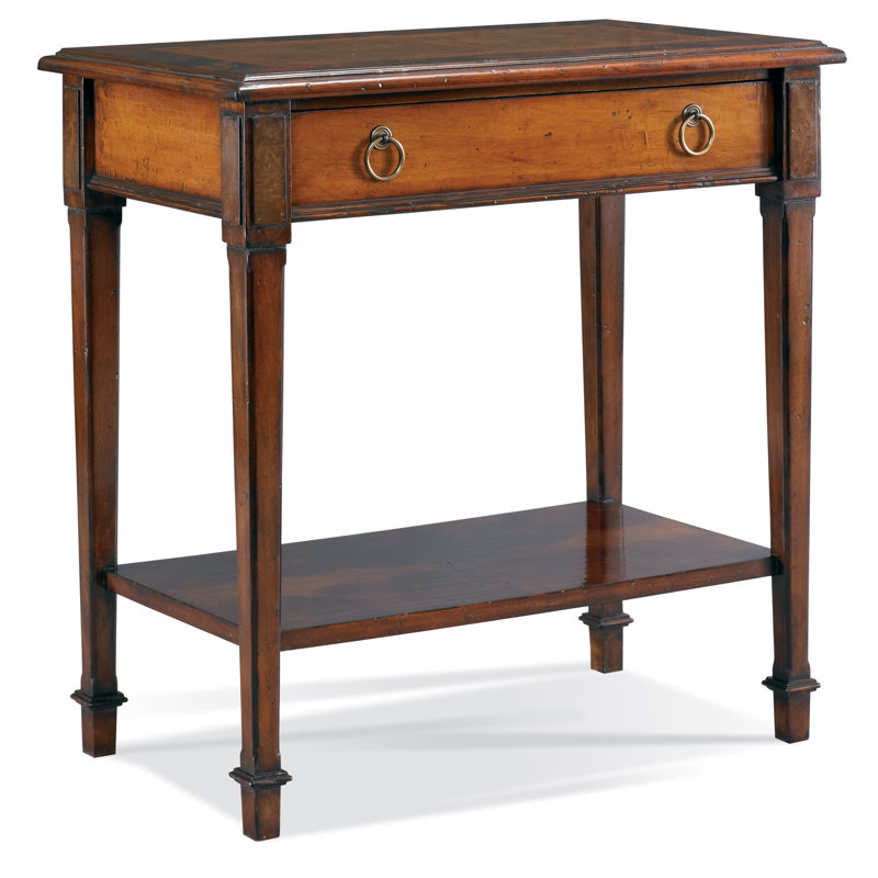 Masterpiece Estate End Table with Storage