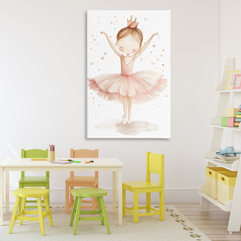 Sweet Pink Tutu Canvas, design by Creative Studio, 45" H x 30" W