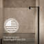 Revel 44'' x 74'' Pivot Shower Door with CleanCoat® Technology-1456410973