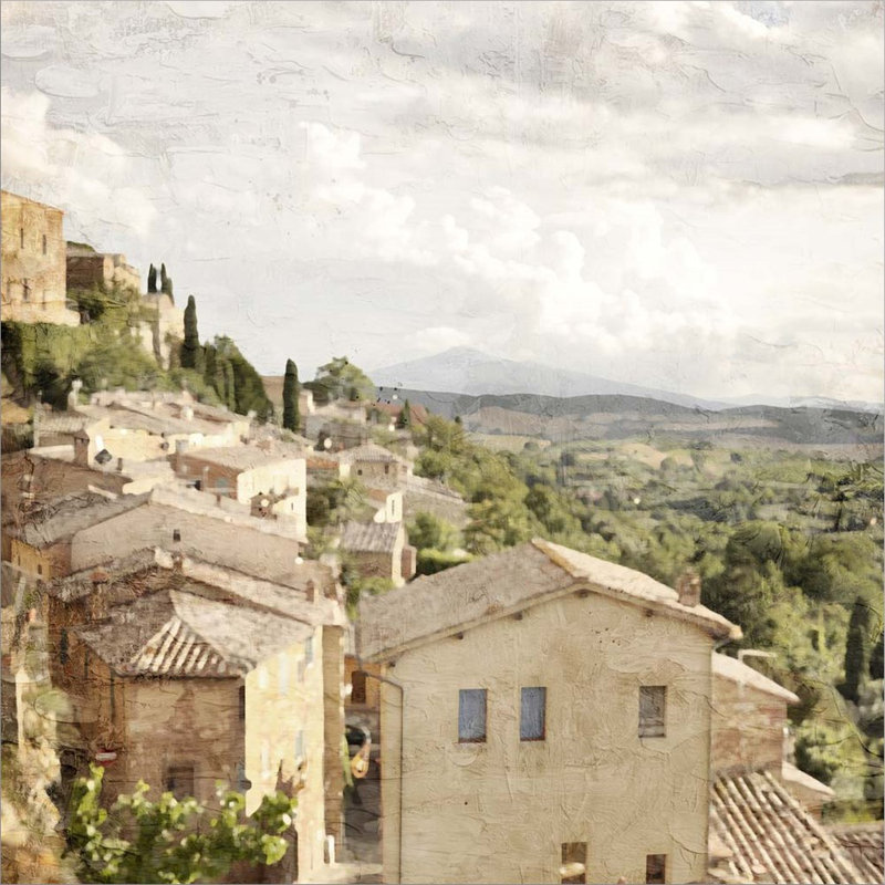 Tuscan Hillside par Kimberly Allen - Photographie d'un seul cadre