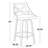 Dannie 26" Fixed-Height Counter Stools with Bent Wood Legs & Round Footrest-90141464-132717563-132717565