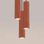 Bonina 3 - Light Brushed Nickel Pendant-1315161406