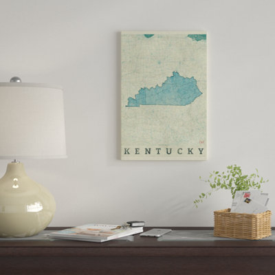 " Kentucky Map " by Hubert Roguski