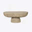 Table basse moderne moderne ovale organique-864155809