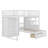 Jeroline Full Over Twin Bunk Bed with Wardrobe, Drawers-558010140