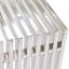 Console moderne en acier inoxydable Gridiron Modway