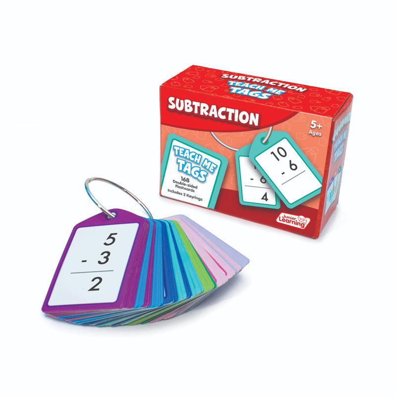 Soustraction «Teach Me» - 168 fiches pédagogiques