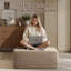 Repose-pieds moelleux de 37,01 po de largeur avec repose-pieds moelleux pour une décoration intérieure moderne-1415840664