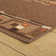 Bainbridge Island Looped/Hooked Dark Brown Indoor Rug