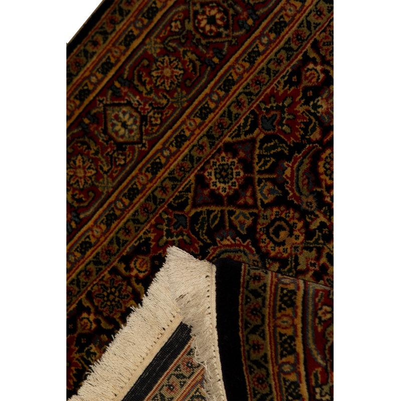 Gramercy Wool Oriental Area Rug in Plum
