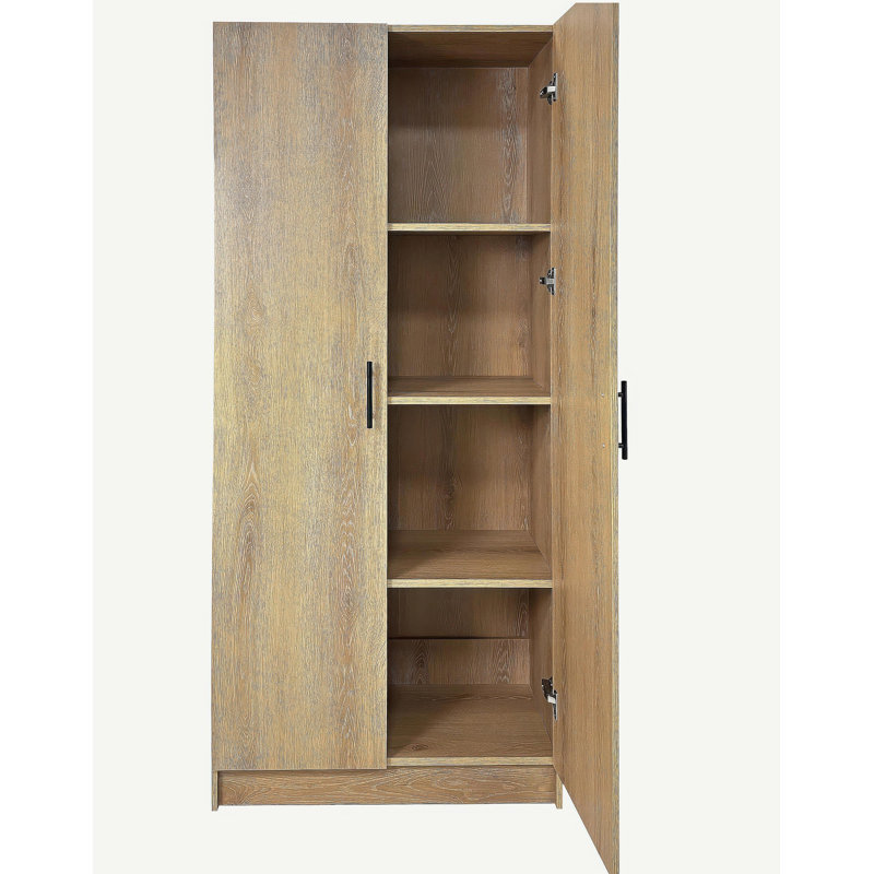 Armoire de rangement polyvalente, Naturel