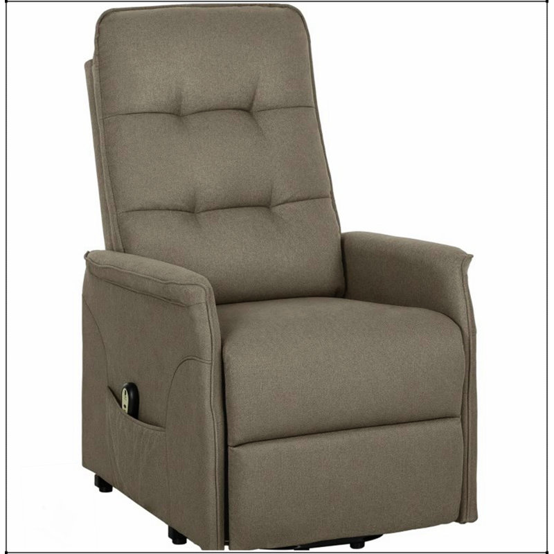 Fauteuil électrique pour personnes âgées avec télécommande, poches latérales et assemblage rapide pour un confort et une mobilité accrus