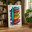 Stacked Fish Geometric - Print-136806431-136806427