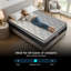 Matelas de 8 pouces SpringFit dans une boîte, sensation moelleuse moyenne, système de ressorts Bonnell avec mousse haute densité, housse tricotée respirante - Double-117882471