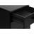 Black Laminate Office File Holder With Rolling, For Organized Work Contemporary Rolling Cabinet, Document Storage