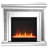 Rectangular Freestanding Fireplace Mirror
