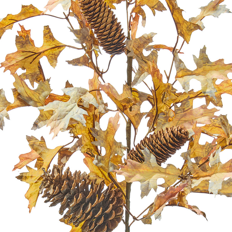 32" Autumn Maple Leaf Spray