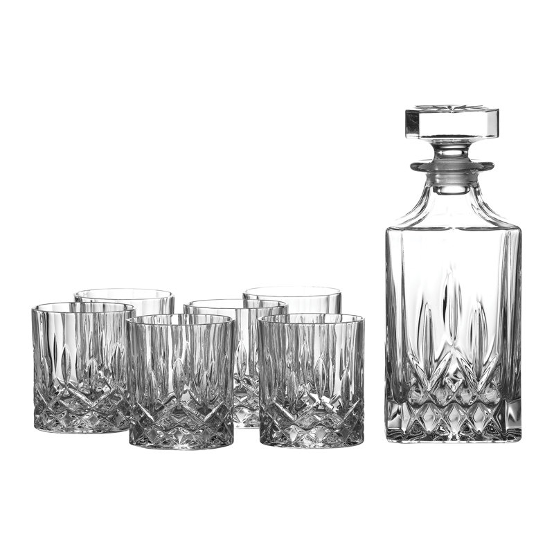Royal Doulton, Seasons - Decanter and 6 Tumblers