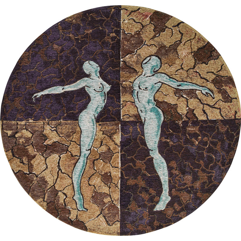Neyla Hand Woven Area Rug, Round 160cm