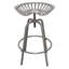 Tabouret de tracteur gris