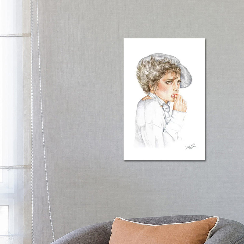 Reproduction d’art, "the moment" par Debi coules, H 40 po x l 26 po x P 1,5 po, Toile tendue, Pas de tapis