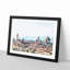 Florence Cathedral & Skyline in Italy - Picture Frame Graphic Art Print-56713278-56713284