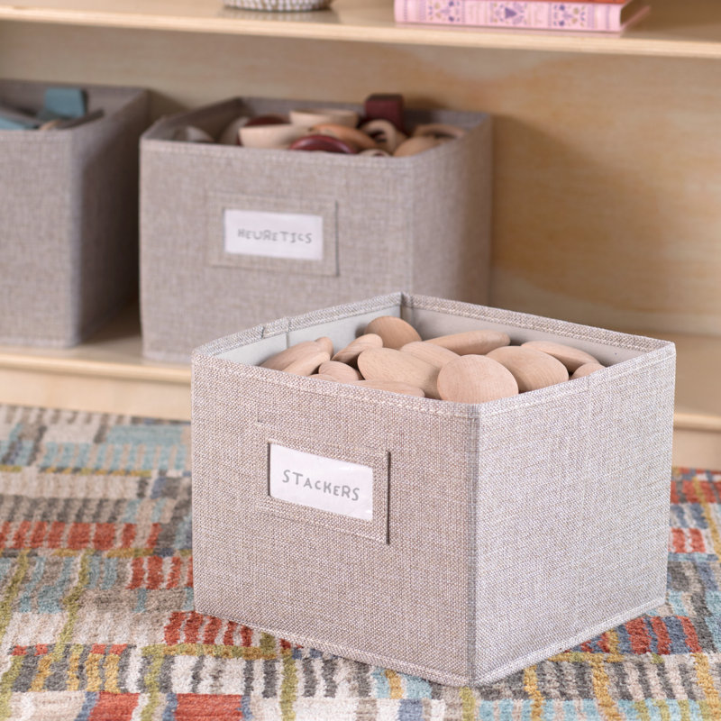 Rangement ouvert à 2 tablettes EdQ Essentials, Naturel, H 30 po x l 13 po x P 42 po