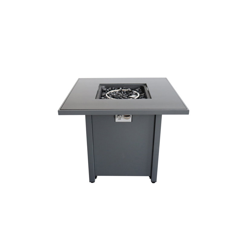 Fire Pit for Outdoor Home Garden Backyard Fireplace (30 Inch Steel Grey)