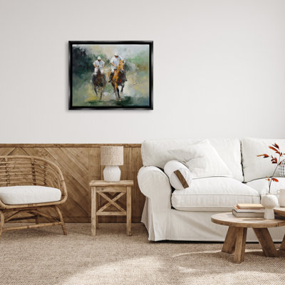 " Polo Players On Horses " by Ziwei Li
