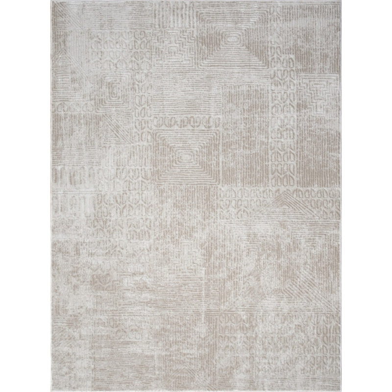 Elegance GC_CNC6008 Ivory 7 ft. 10 in. x 10 ft. 3 in. Area Rug, Rectangle 7'10" x 10'3"