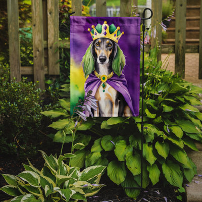 Double Sided 15.5'' H x 11.25'' W Polyester Mardi Gras Garden Flag