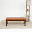 Banc en cuir véritable Lewie