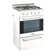 Prestige 19.5" 4 burner 1.6 cu. ft. Freestanding Gas Range with Convection Oven