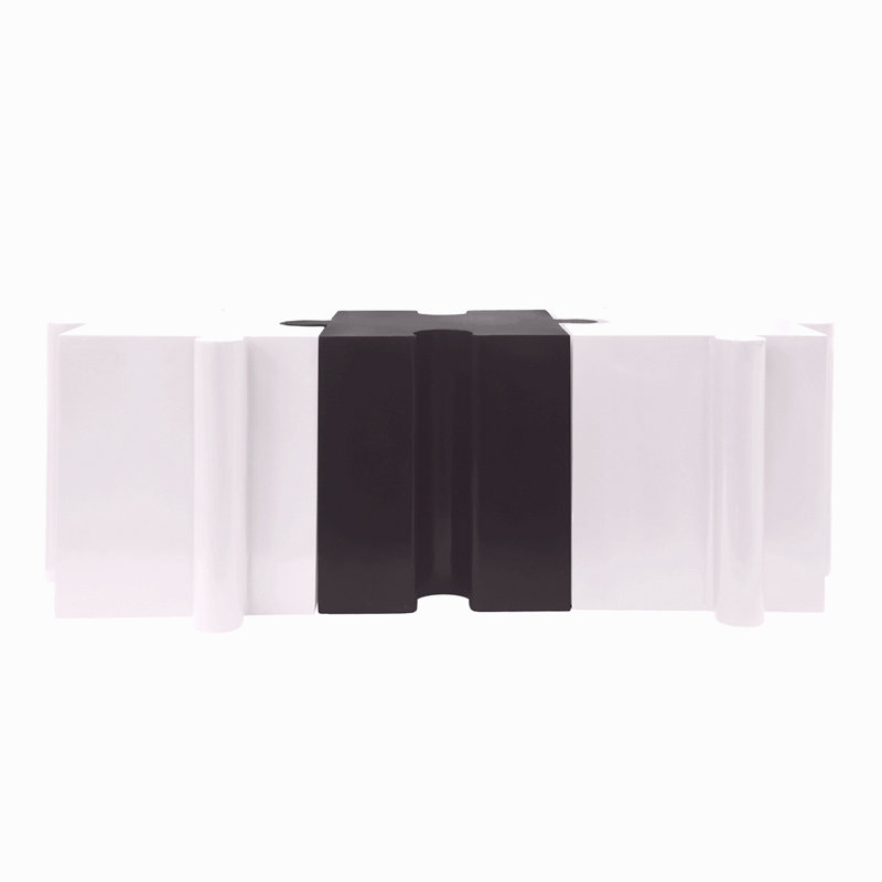 Table d'appoint casse-tête, table modulaire à bord convexe MGO - achetez simples ou combinés pour des aménagements personnalisés, intérieur et extérieur (1 table)