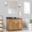 Brookings 36 Inch Bathroom Vanity, Shaker, Solid Wood, Fully Assembled, Sherwin Williams® Gray – Design House, 215749-98554964