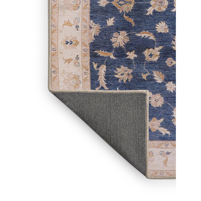 Tapis oriental brun / bleu Mannheim, Rectangle 8 pi x 12 pi