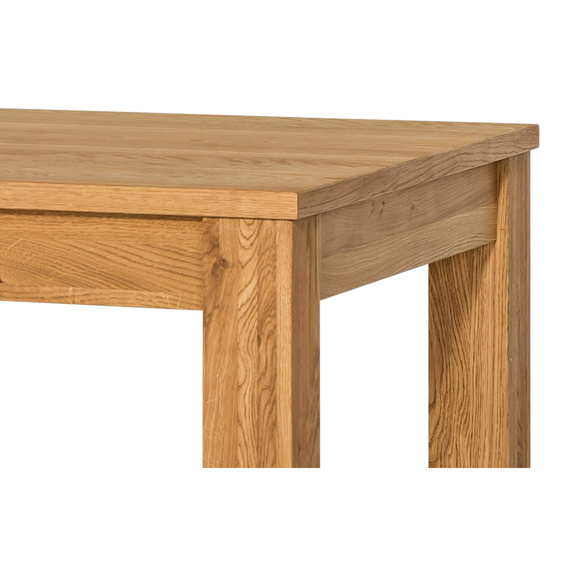 Hoffman Manufactured + Solid Oak Wood Extendable Table 160-250