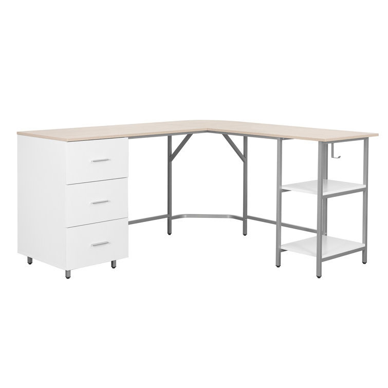 Angellica L-Shaped Corner Desk - Yahoo Shopping