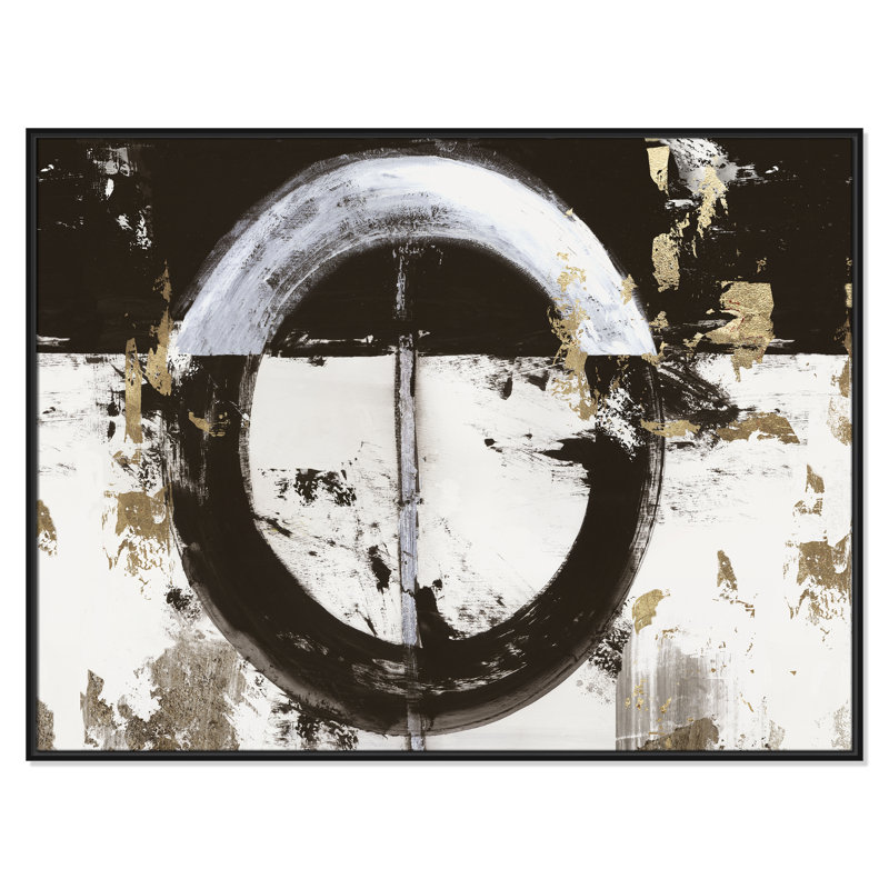Evoke I Print by Tom Reeves, 37.5" H x 49.5" W, Black