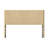 Wooden Headboard With Arched Corrugated,Fits Queen Size Beds(Only have a Headboard )-1174503528
