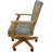 Lauchlann Swivel Dining Caster Chair with Arms-1144165908