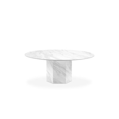 Chrissean Pedestal Coffee Table
