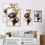 Fleur de pivoine rouge sur toile I - Peinture sur toile-599152149-599152148