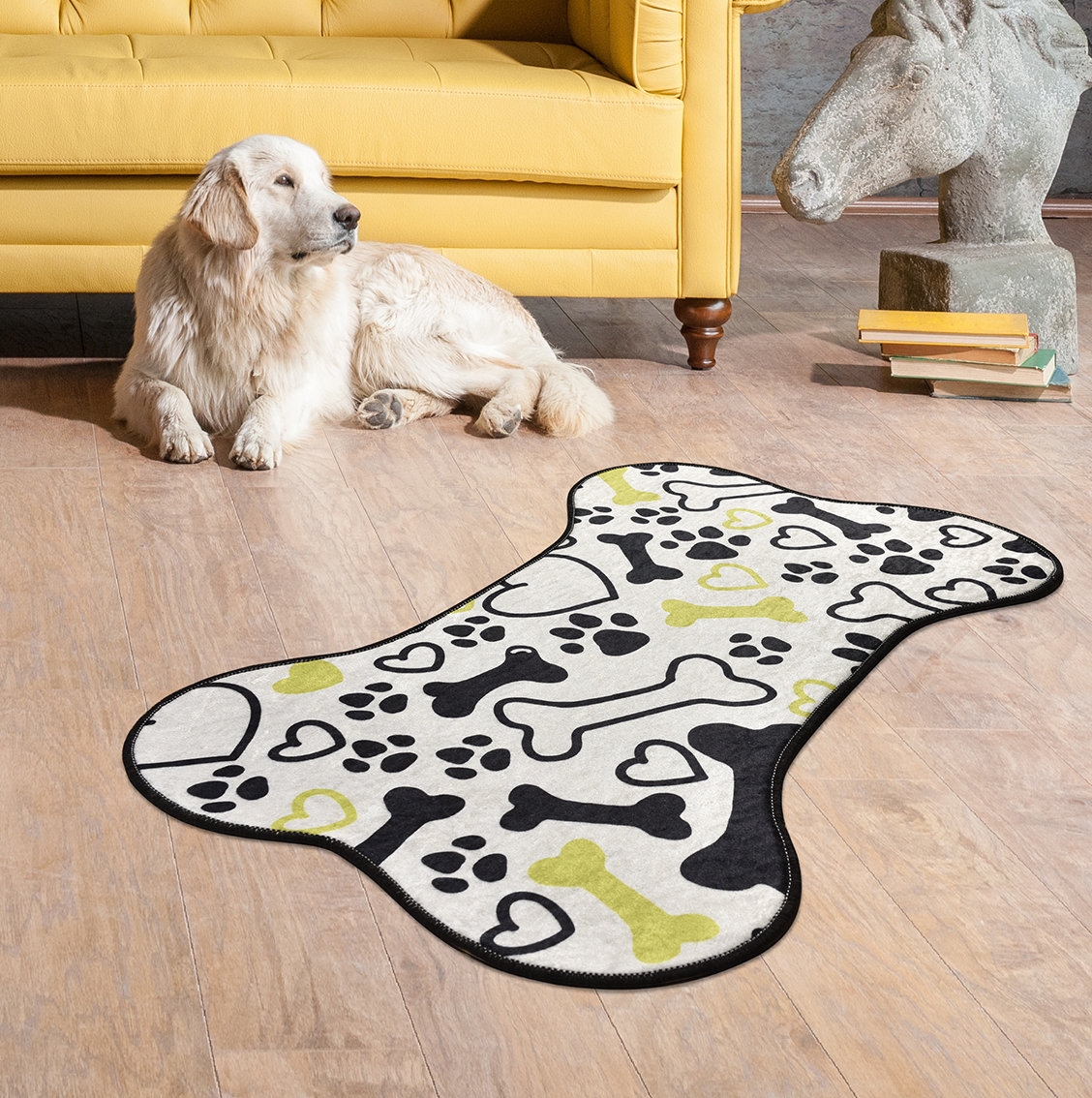 Archie & Oscar Manus Shaggy Black Rug | Wayfair.co.uk