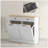 Bathroom Storage Cabinet,Tilt Out Laundry Hamper Cabinet